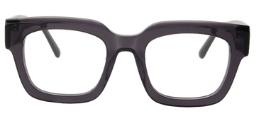 Men Urban Eyeglasses: Mase - Transparent Grey - SpecSMART Eye Clinic (Front View)